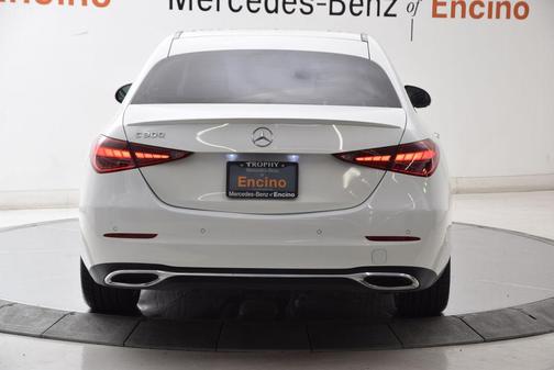 Polar White 2023 Mercedes-Benz C-Class Sedan