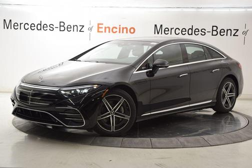 Black 2026 Mercedes-Benz EQS 580 4MATIC