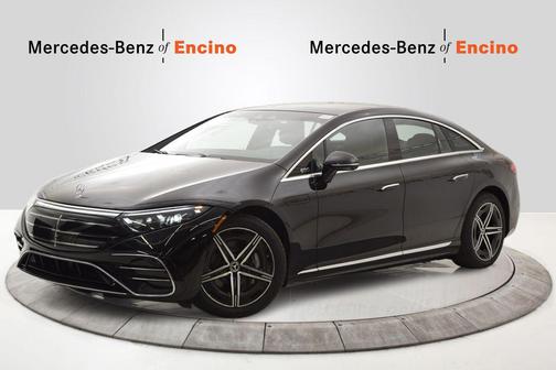 Black 2026 Mercedes-Benz EQS 580 4MATIC