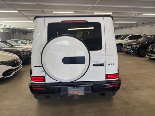 Polar White 2025 Mercedes-Benz AMG G 63 G 63 AMG