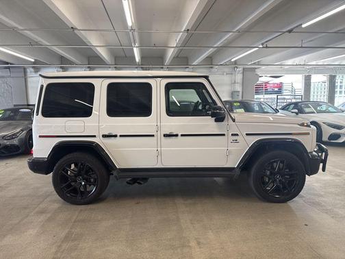 Polar White 2025 Mercedes-Benz AMG G 63 G 63 AMG
