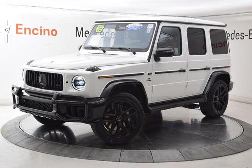 Polar White 2025 Mercedes-Benz AMG G 63 G 63 AMG