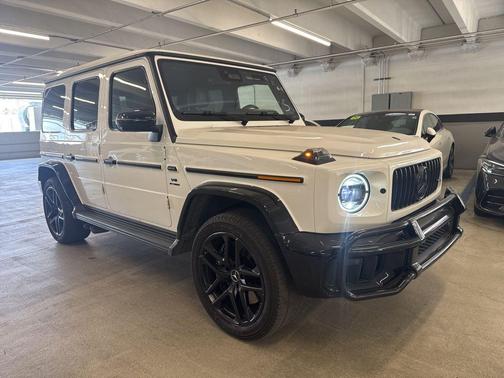 Polar White 2025 Mercedes-Benz AMG G 63 G 63 AMG