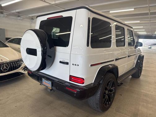 Polar White 2025 Mercedes-Benz AMG G 63 G 63 AMG