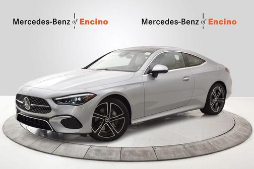 Cirrus Silver 2026 Mercedes-Benz CLE 300 4MATIC Coupe