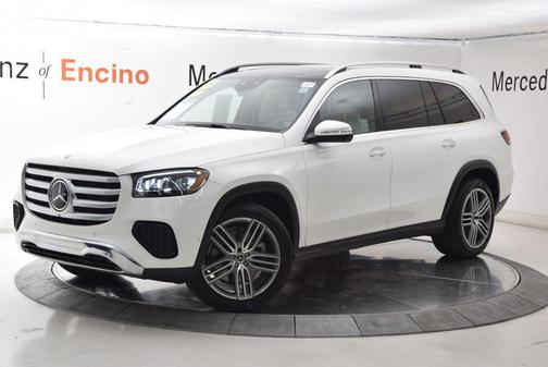 Polar White 2025 Mercedes-Benz GLS 450 4MATIC