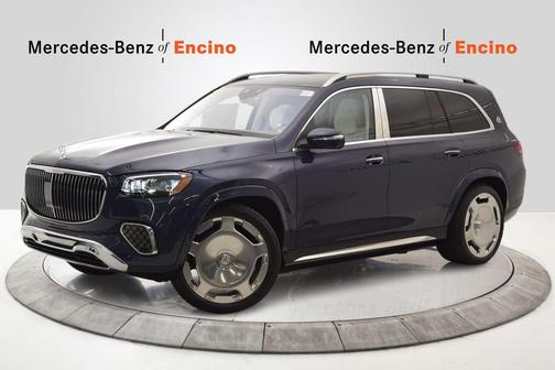 Twilight Blue Metallic 2026 Mercedes-Benz Maybach GLS 600 4MATIC