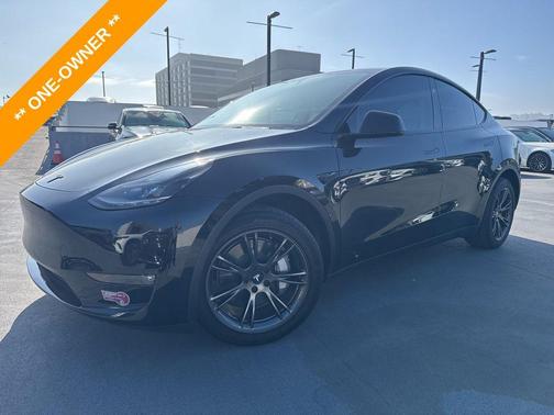 Solid Black 2024 Tesla Model Y Long Range Dual Motor All-Wheel Drive