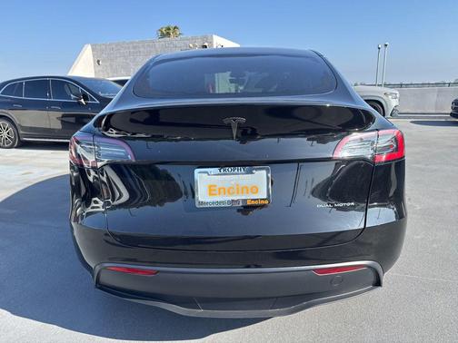 Solid Black 2024 Tesla Model Y Long Range Dual Motor All-Wheel Drive