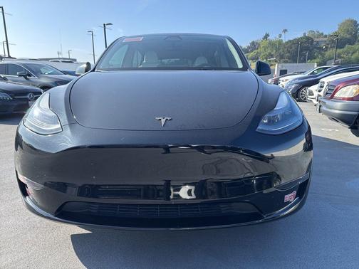 Solid Black 2024 Tesla Model Y Long Range Dual Motor All-Wheel Drive