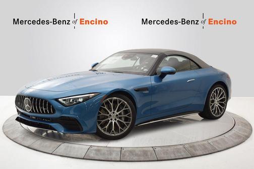 Hyper Blue Metallic 2026 Mercedes-Benz AMG SL 43 Base