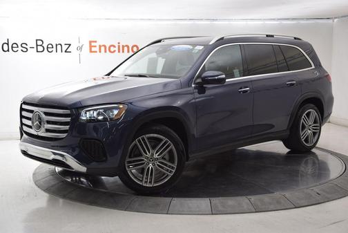 Twilight Blue Metallic 2024 Mercedes-Benz GLS 450 4MATIC