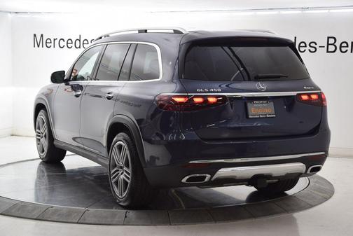 Twilight Blue Metallic 2024 Mercedes-Benz GLS 450 4MATIC