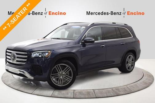 Twilight Blue Metallic 2024 Mercedes-Benz GLS 450 4MATIC