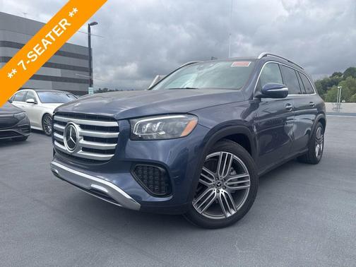 Twilight Blue Metallic 2024 Mercedes-Benz GLS 450 4MATIC