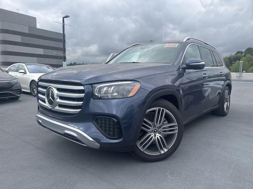 Twilight Blue Metallic 2024 Mercedes-Benz GLS 450 4MATIC