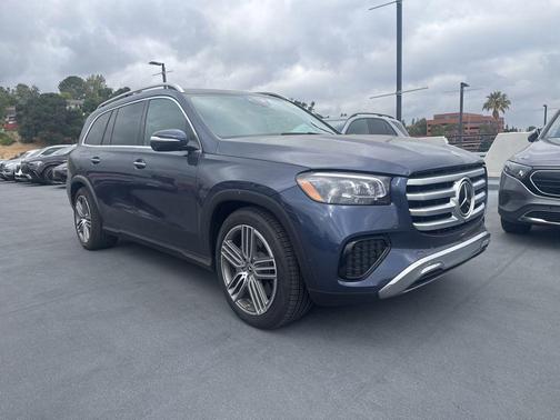 Twilight Blue Metallic 2024 Mercedes-Benz GLS 450 4MATIC