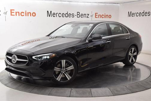 Black 2026 Mercedes-Benz C-Class C 300 4MATIC