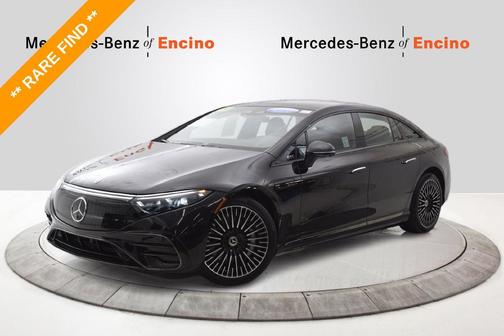 Obsidian Black Metallic 2024 Mercedes-Benz EQS 580 4MATIC