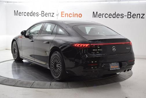 Obsidian Black Metallic 2024 Mercedes-Benz EQS 580 4MATIC