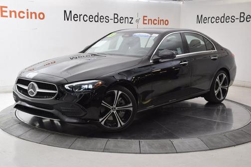 Black 2024 Mercedes-Benz C-Class C 300