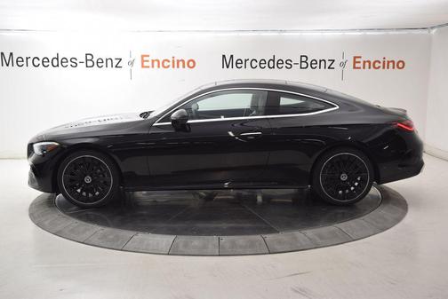 Obsidian Black 2026 Mercedes-Benz CLE 300 4MATIC Coupe