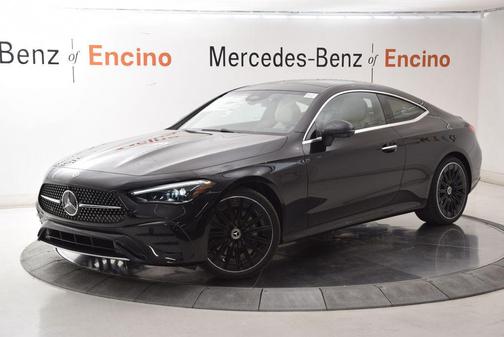 Obsidian Black 2026 Mercedes-Benz CLE 300 4MATIC Coupe