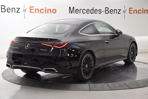 Obsidian Black 2026 Mercedes-Benz CLE 300 4MATIC Coupe