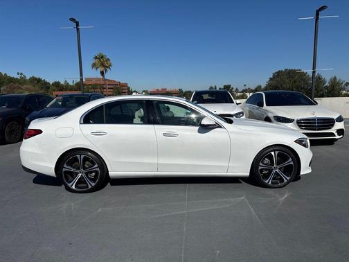 Polar White 2024 Mercedes-Benz C-Class C 300