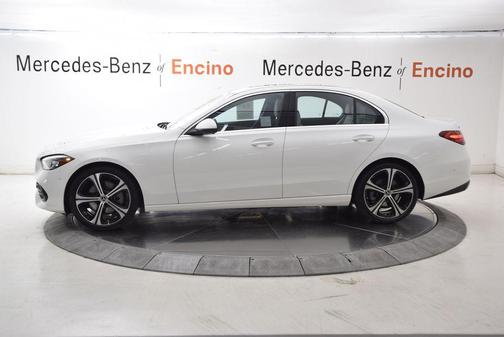 Polar White 2024 Mercedes-Benz C-Class C 300