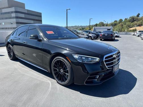 Black 2023 Mercedes-Benz S-Class S 580 4MATIC