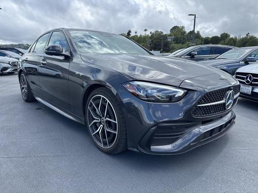 Graphite Grey Metallic 2023 Mercedes-Benz C-Class Sedan