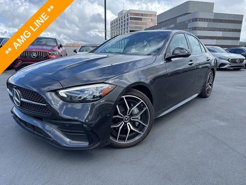 Graphite Grey Metallic 2023 Mercedes-Benz C-Class Sedan