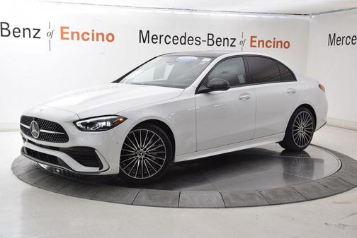 MANUFAKTUR Moonlight White Metallic 2024 Mercedes-Benz C-Class C 300