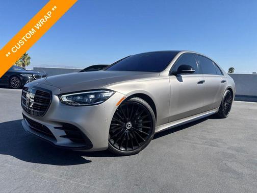 Black 2022 Mercedes-Benz S-Class 4MATIC