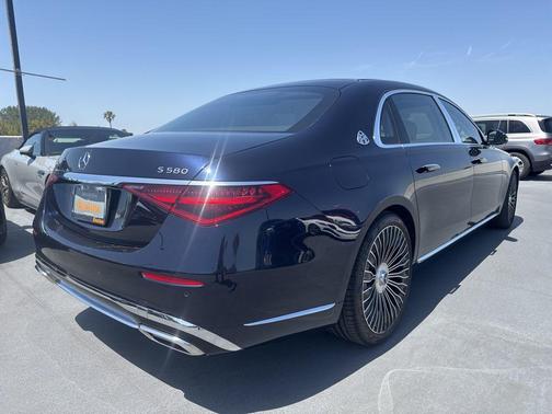 Nautical Blue Metallic 2022 Mercedes-Benz S-Class S 580 4MATIC