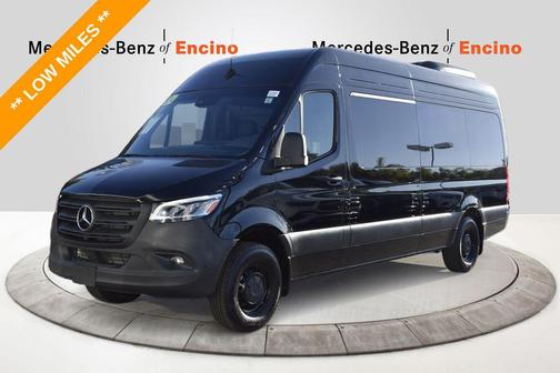 Obsidian Black Metallic 2024 Mercedes-Benz Sprinter 2500 High Roof