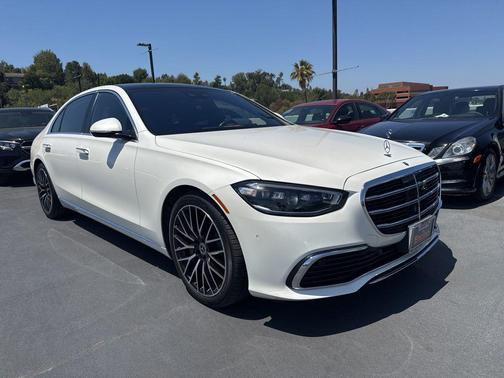 MANUFAKTUR Diamond White 2022 Mercedes-Benz S-Class 4MATIC