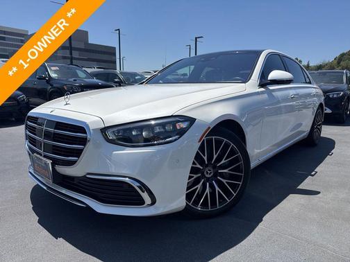 MANUFAKTUR Diamond White 2022 Mercedes-Benz S-Class 4MATIC