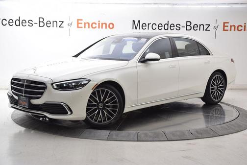 MANUFAKTUR Diamond White 2022 Mercedes-Benz S-Class 4MATIC