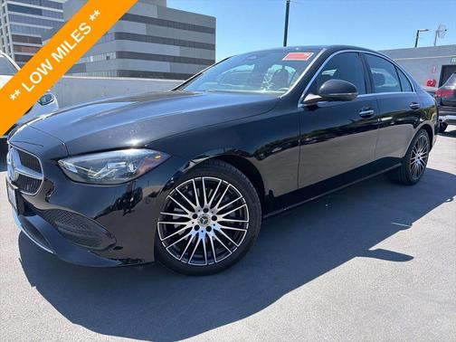 Black 2024 Mercedes-Benz C-Class C 300