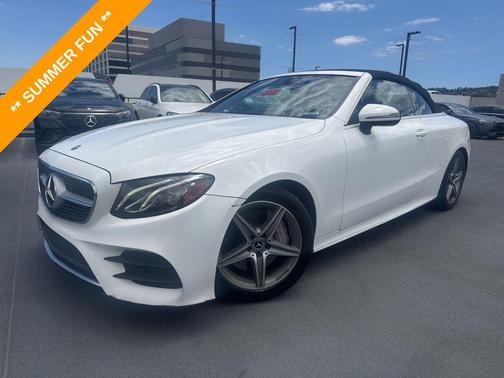 Polar White 2018 Mercedes-Benz E-Class E 400