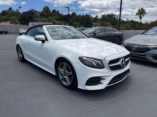 Polar White 2018 Mercedes-Benz E-Class E 400
