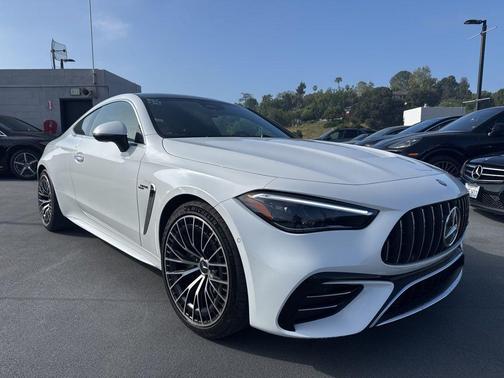 MANUFAKTUR Moonlight White Metallic 2026 Mercedes-Benz AMG CLE 53 4MATIC+