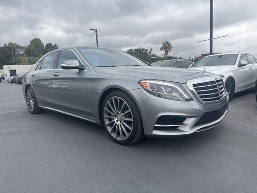 Palladium Silver Metallic 2015 Mercedes-Benz S-Class S 550