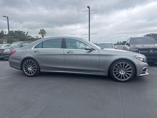 Palladium Silver Metallic 2015 Mercedes-Benz S-Class S 550