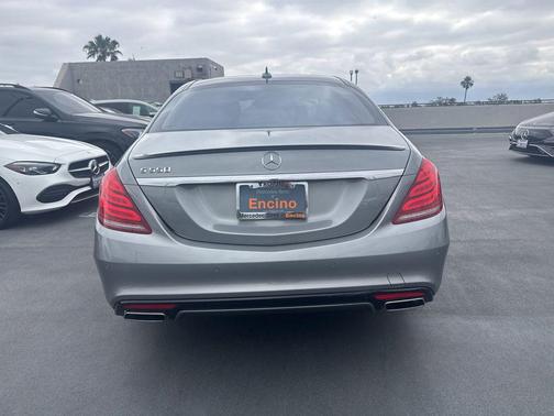 Palladium Silver Metallic 2015 Mercedes-Benz S-Class S 550