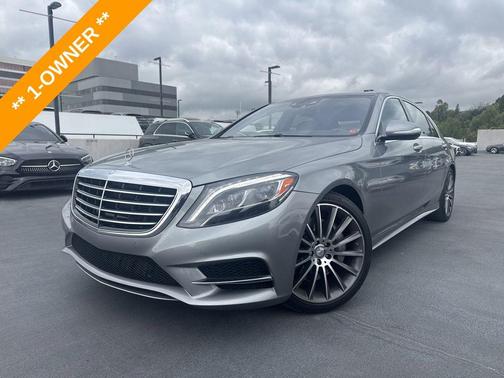 Palladium Silver Metallic 2015 Mercedes-Benz S-Class S 550