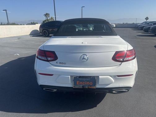 Polar White 2022 Mercedes-Benz C-Class Cabriolet