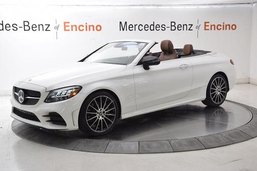 Polar White 2022 Mercedes-Benz C-Class Cabriolet